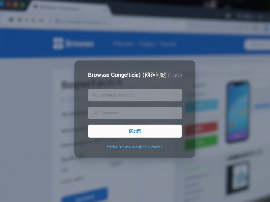 浏览器兼容性或网络问题
有时候，登录失败并非系统