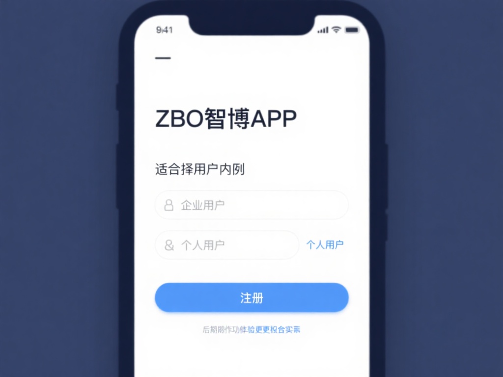 第四步：选择适合的用户类别
ZBO智博APP针对